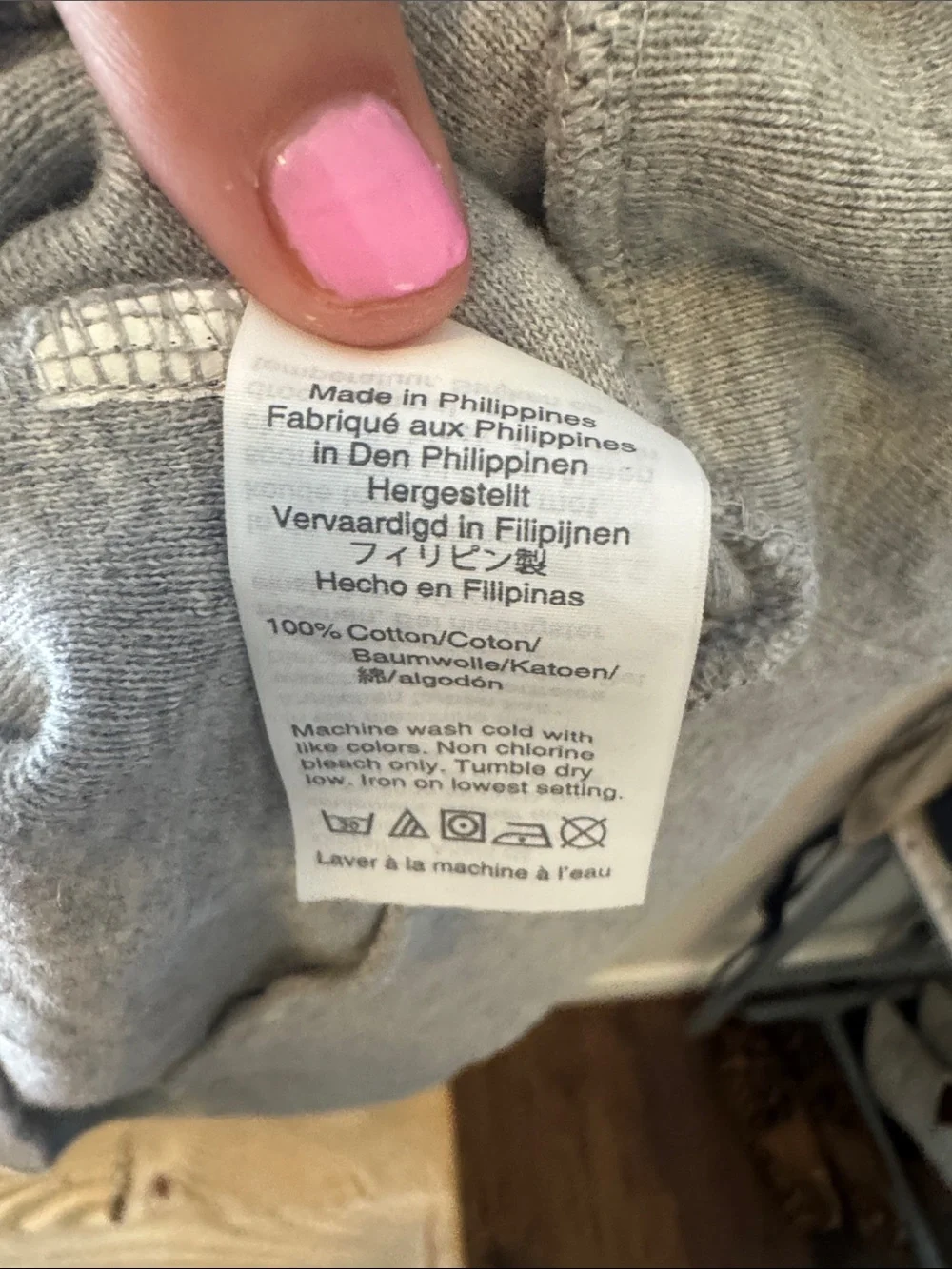 J. Crew Light Gray Women’s Short-Sleeve Sweatshirt